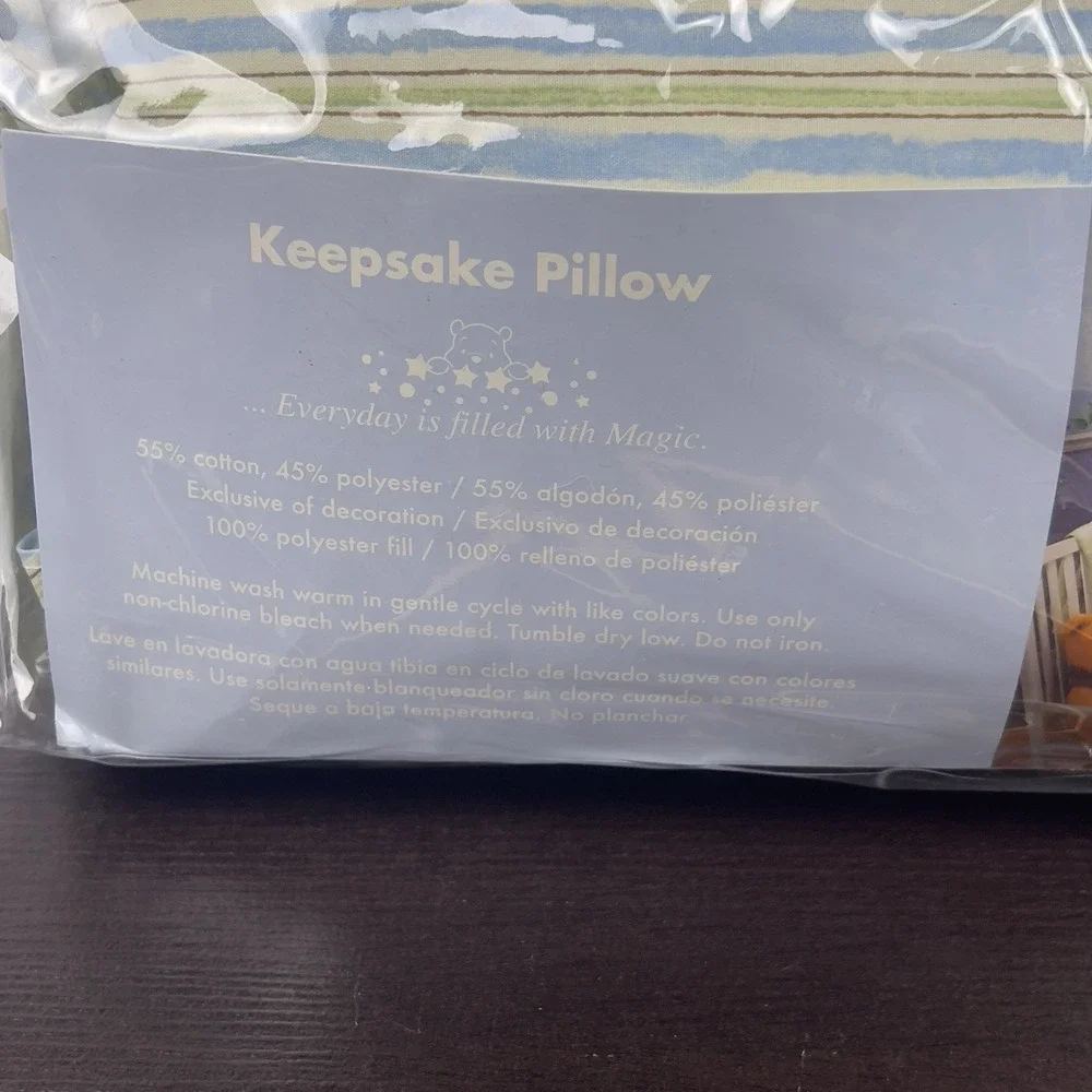 Disney Baby Keepsake Pillow Winnie-the-Pooh Lazy Days 2006 Babies‎ R Us 1861709